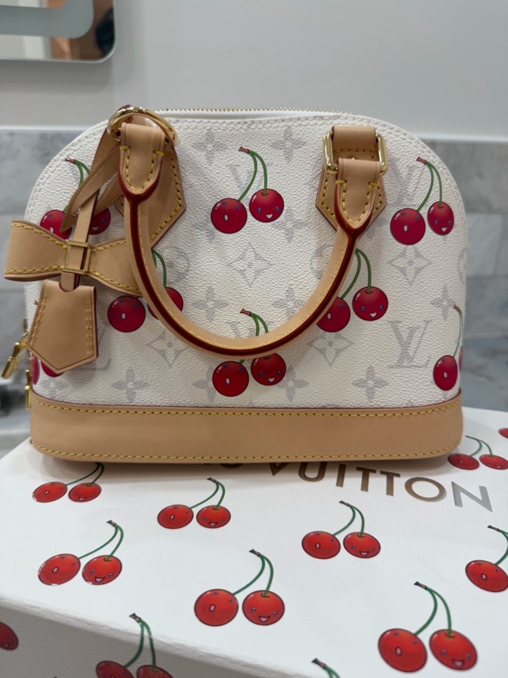 Louis Vuitton X Takashi Murikami Alma BB BNIB LIMITED EDITION - Picture 2 of 16